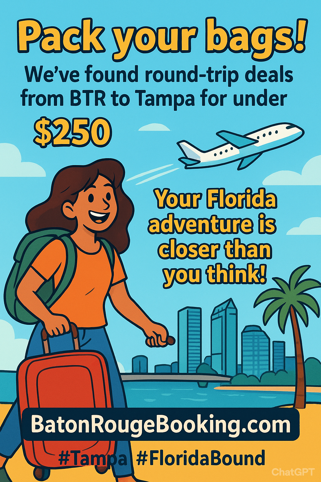 Baton Rouge to Tampa